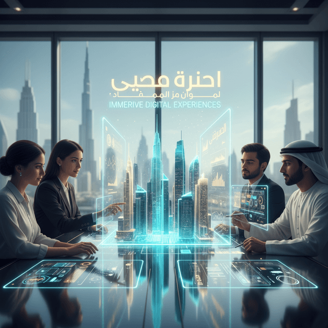 Immersive Digital Experiences in UAE with AR/VR and AI