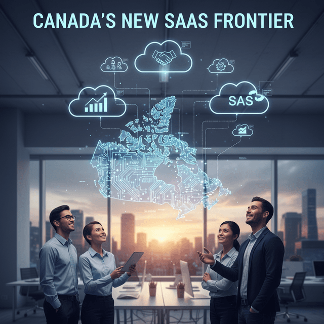Canadian tech professionals working on cloud-based SaaS development
