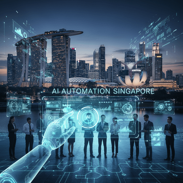 AI Automation Singapore Tackles Talent Shortages Singapore companies leveraging AI automation for workforce optimization.