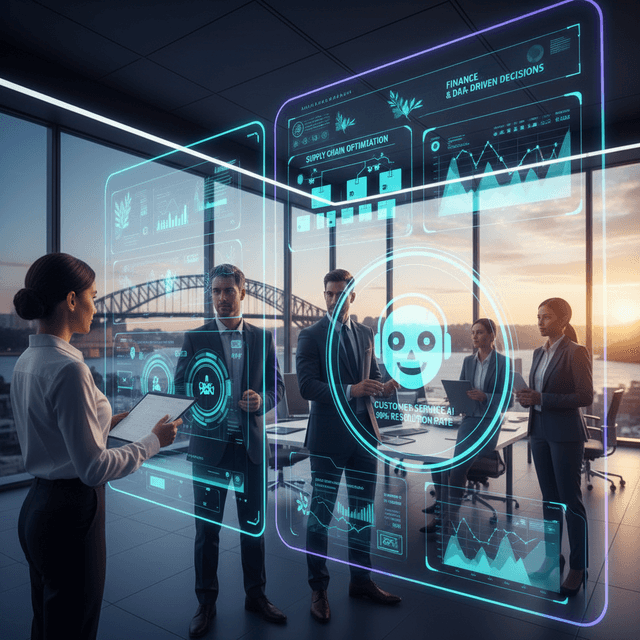 AI-powered workflows and business process automation in Australia