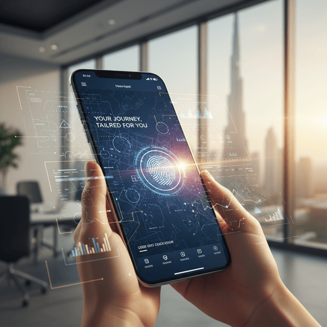 Mobile app personalization trends in the UAE with AI, AR, and voice technologies
