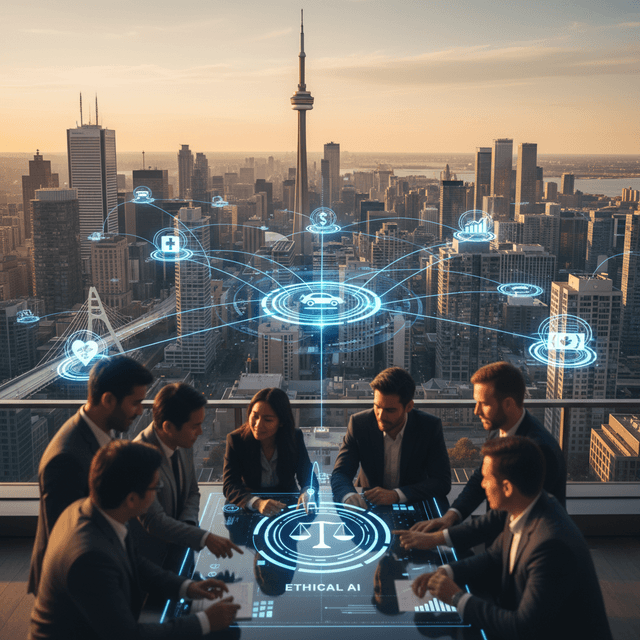 5 AI Predictions for Canada's Tech Industry AI automation illustrating progress in Canada's tech industry