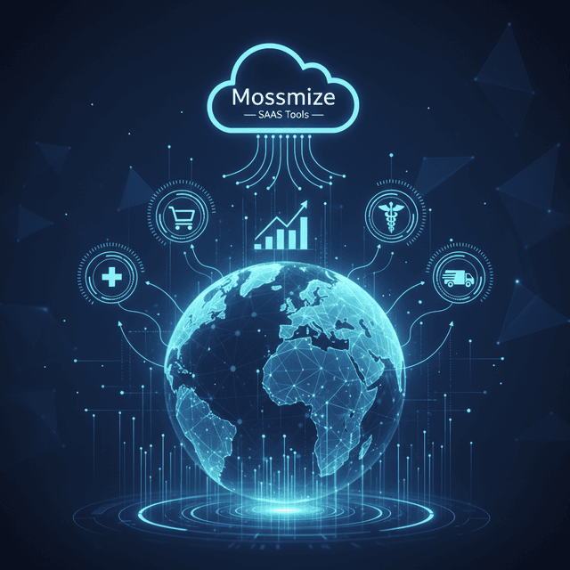 5 Predictions for SaaS Business Growth with Mossmize Graph highlighting global SaaS trends and growth predictions