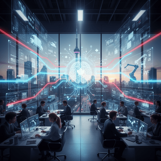 AI Automation for Enterprise Growth in Canada Canadian businesses leveraging AI automation for growth
